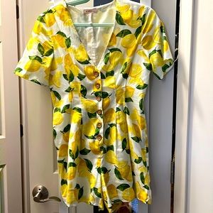 Lemon Romper